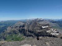 Vallée de la première montée depuis l'Oldenegg