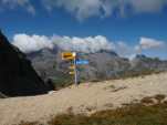 Les Dents du Midi depuis le Col d'Emaney