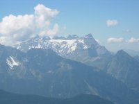 Dents du Midi depuis le sommet du Catogne