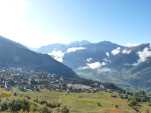 Vue sur Verbier.