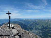 La croix au sommet de la Becca d'Audon / Oldenhorn