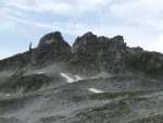 Le Meidspitz 2935 mètres et de surprenantes formations rocheuses