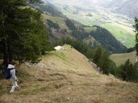 descente sur Estavannens - Enney