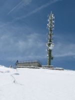 L'antenne de Rochers de Naye