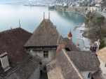 Vue ouest depuis le donjon.