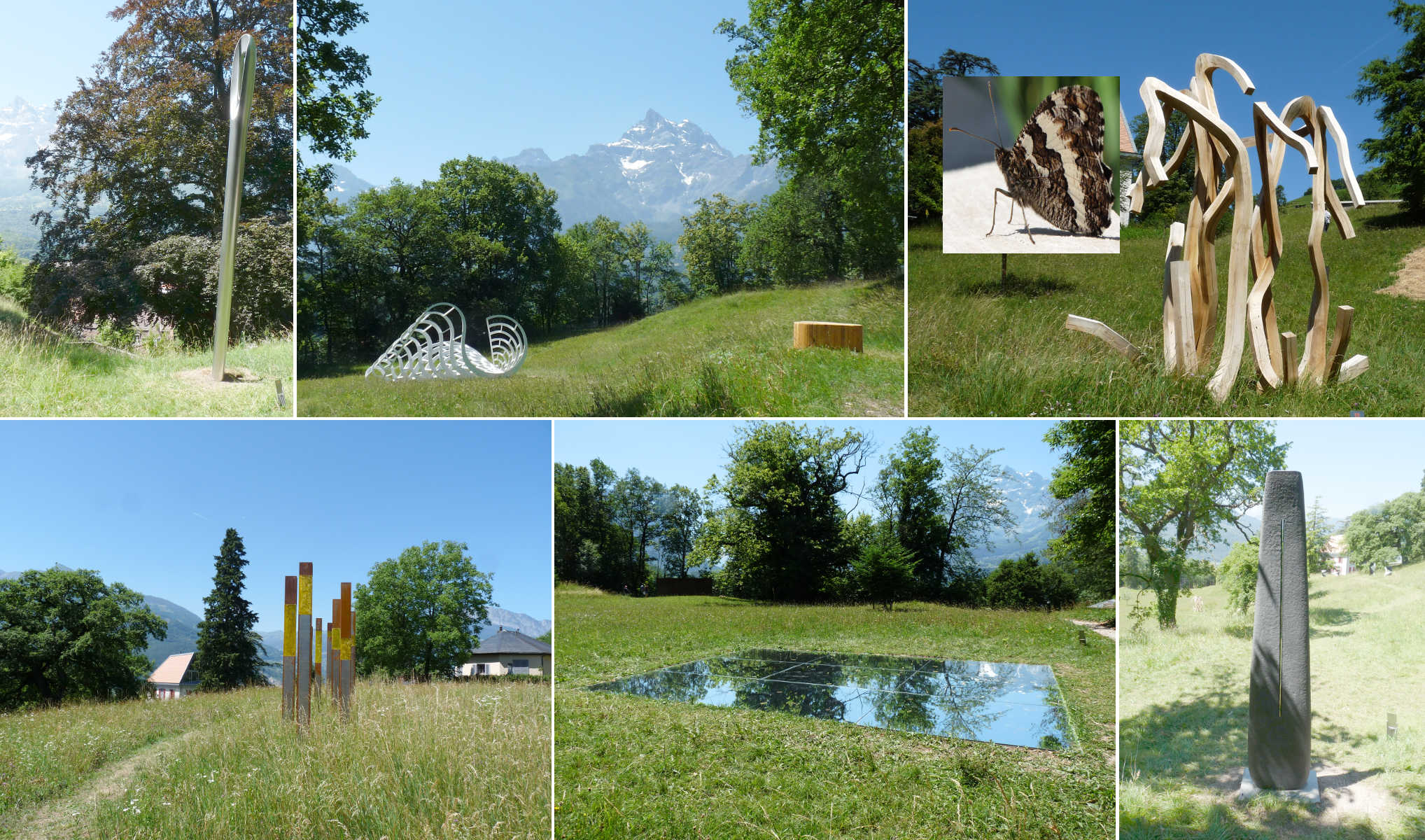 Triennale 2017 de sculpture contemporaine en plein air de Bex