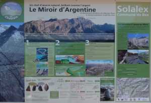 la geologie du Miroir d Argentine